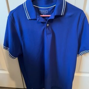 Blue men’s M polo